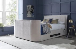 TV Bed Store's Ardwick Ottoman Media Double TV Bed Frame.